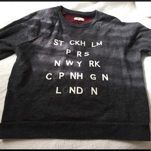 Madewell Tourguide Sweatshirt Size S